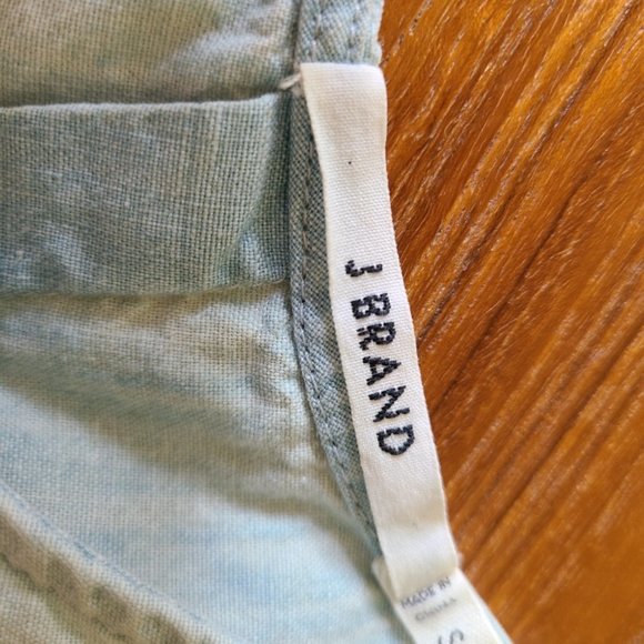 J Brand Cotton Chambray Denim Sleeveless Top - Picture 5 of 6